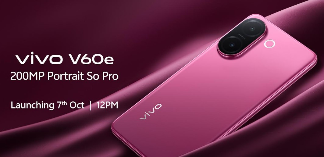 Vivo V60e teaser.