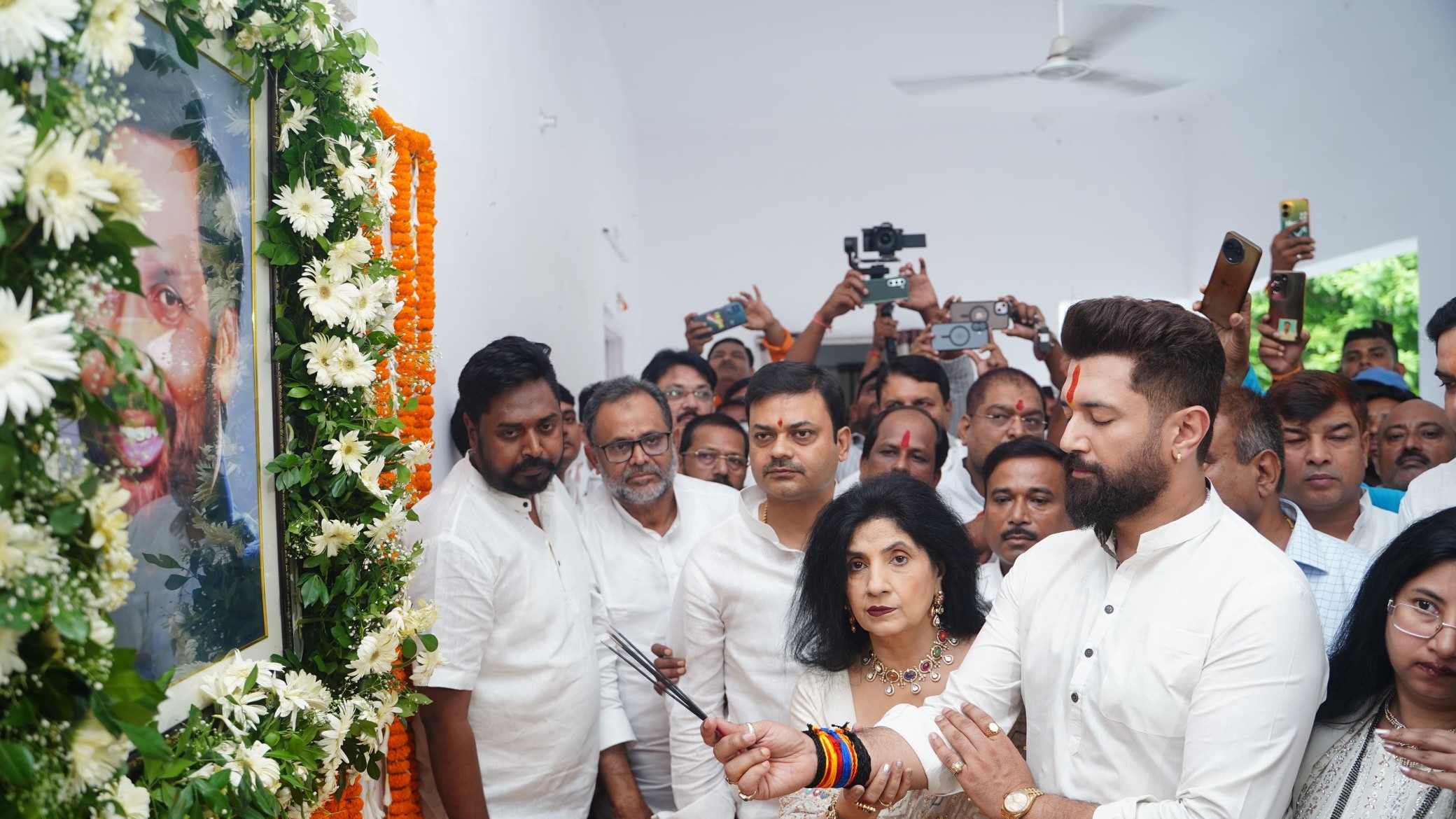 Will realise father's dream of making Bihar developed state: Chirag Paswan on Ram Vilas’ death anniversary