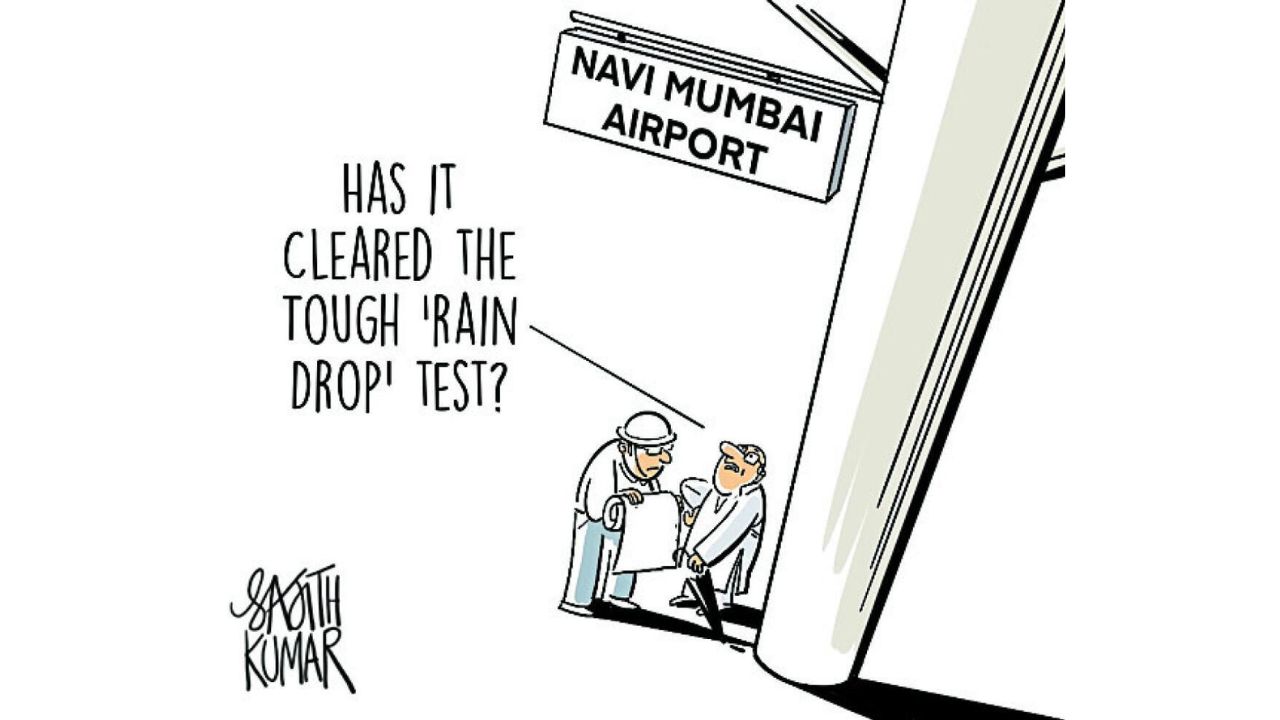 DH Toon | Navi Mumbai airport inauguration