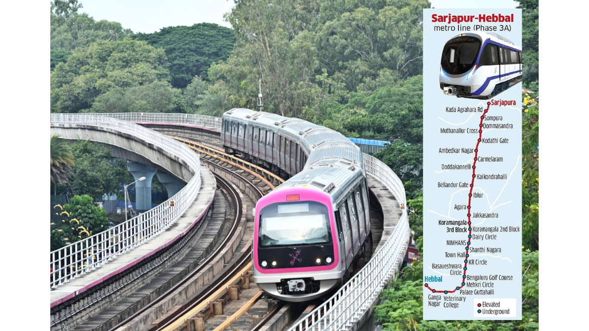 Preliminary work to begin soon on Namma Metro Phase 3A