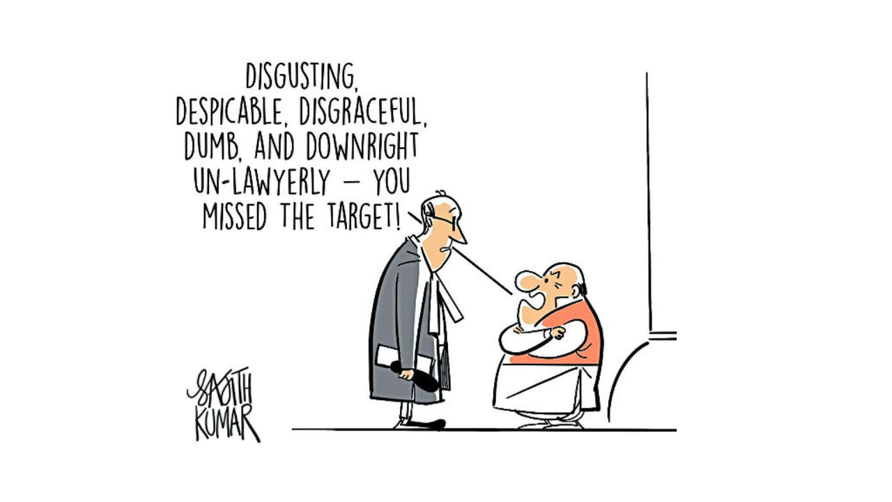 DH Toon | You missed the target