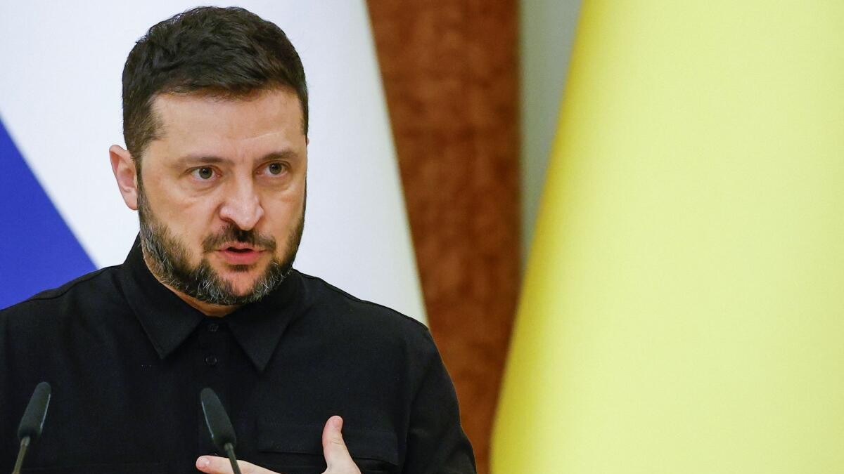 Zelenskyy says Russia gasoline supplies may be down by a fifth after Ukrainian attacks