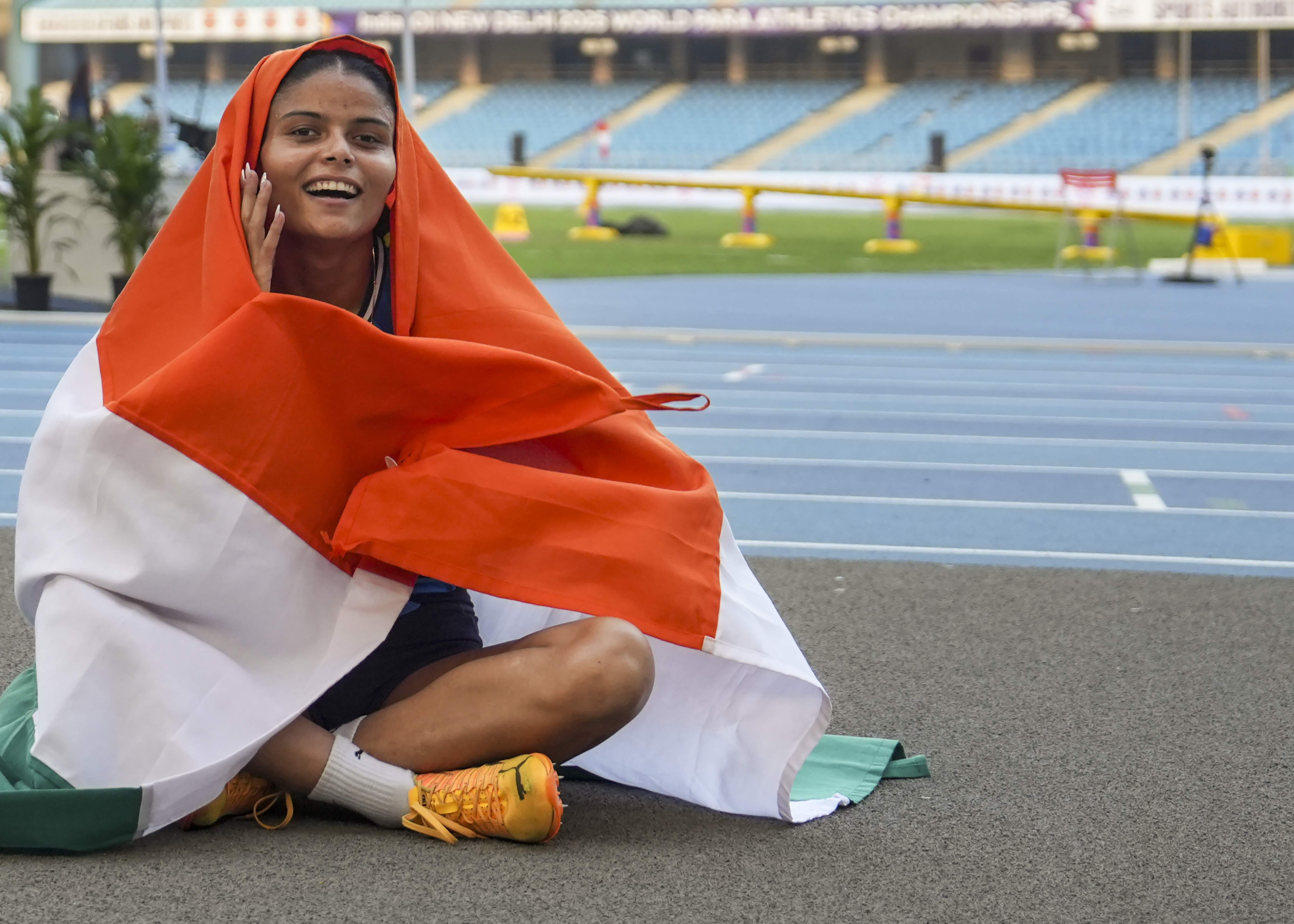 Simran Sharma won gold and silver medals at the recently-concluded World Para Athletics Championships in New Delhi.