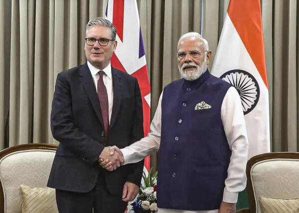 Modi, Starmer discuss trade, defence ties as UK PM visits India with top business leaders