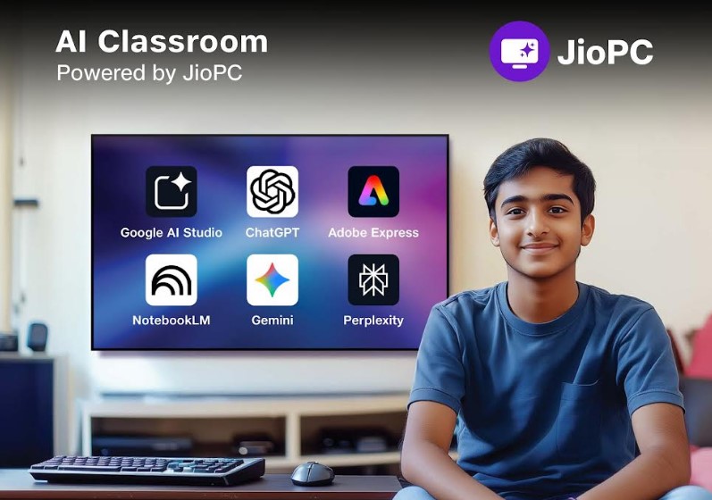 AI Classroom developed Jio Institute.