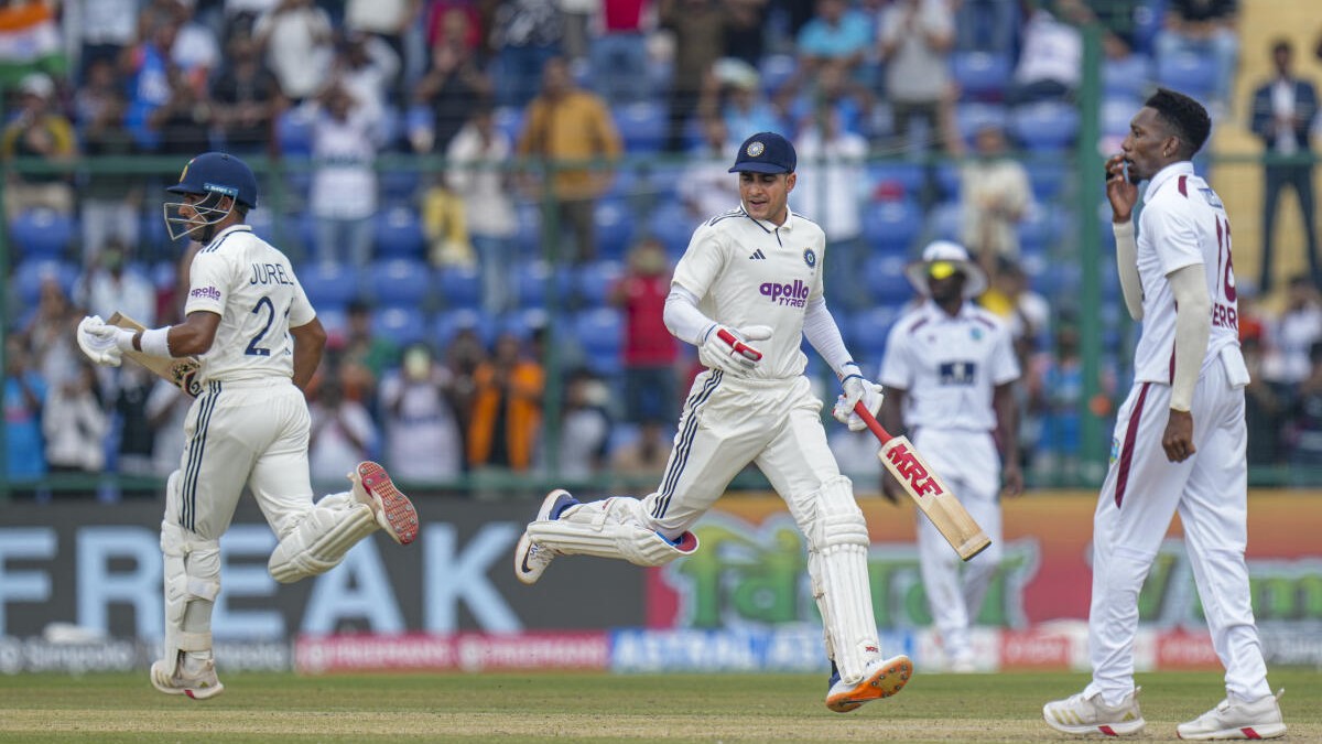 Second Test: India declare at 518/5 riding on Shubman Gill ton; West Indies 26/1 at tea