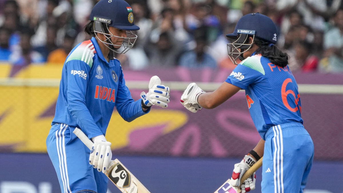 Smriti Mandhana, Pratika Rawal fifties carry India to 330 against Australia