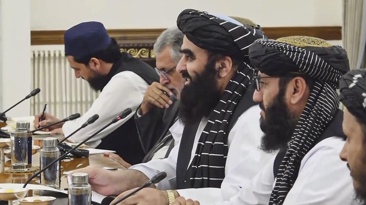 After backlash, Afghan foreign minister Amir Khan Muttaqi's second presser sees women journalists' participation