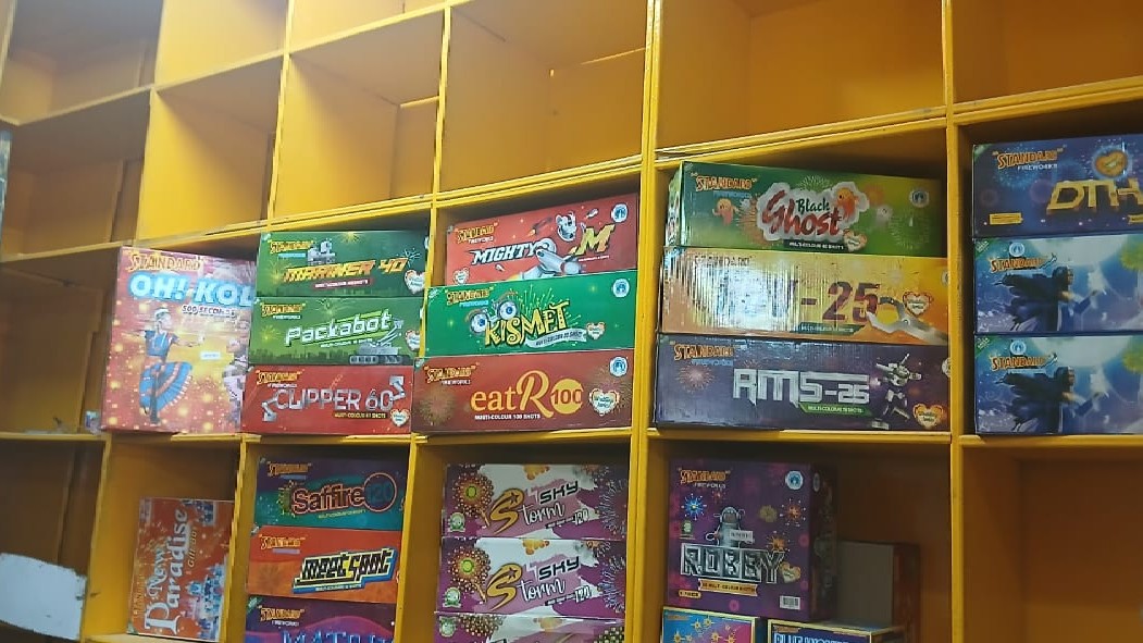 Cracker sales gain spark in Bengaluru as Deepavali nears