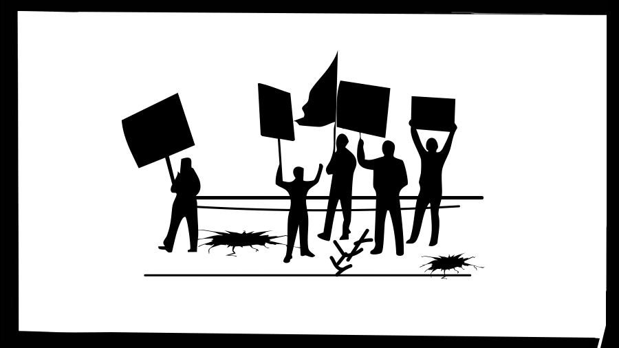 Democracy and the threat of violence