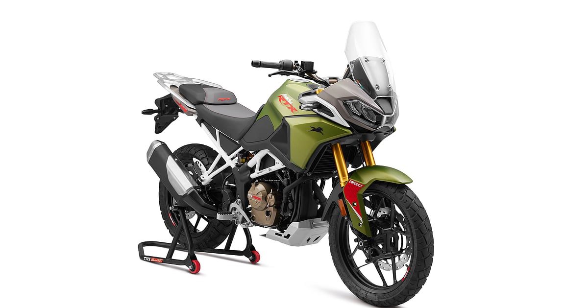 TVS Apache RTX: New 300cc Adventure Motorcycle Launch
