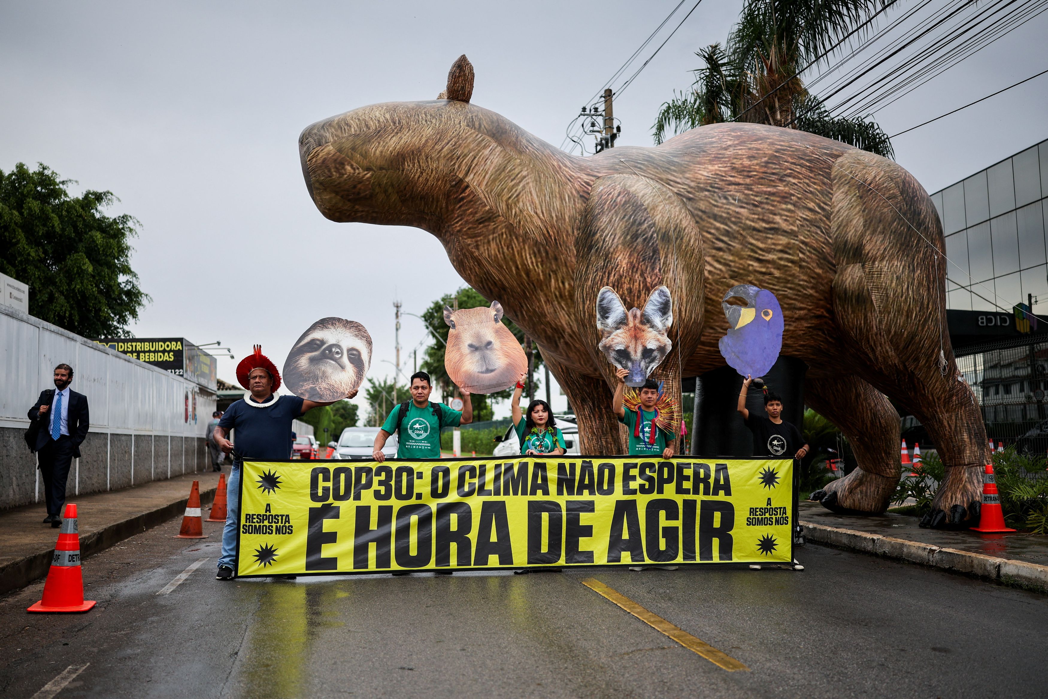 Activists demand Amazon forests protection, ahead of COP30 summit