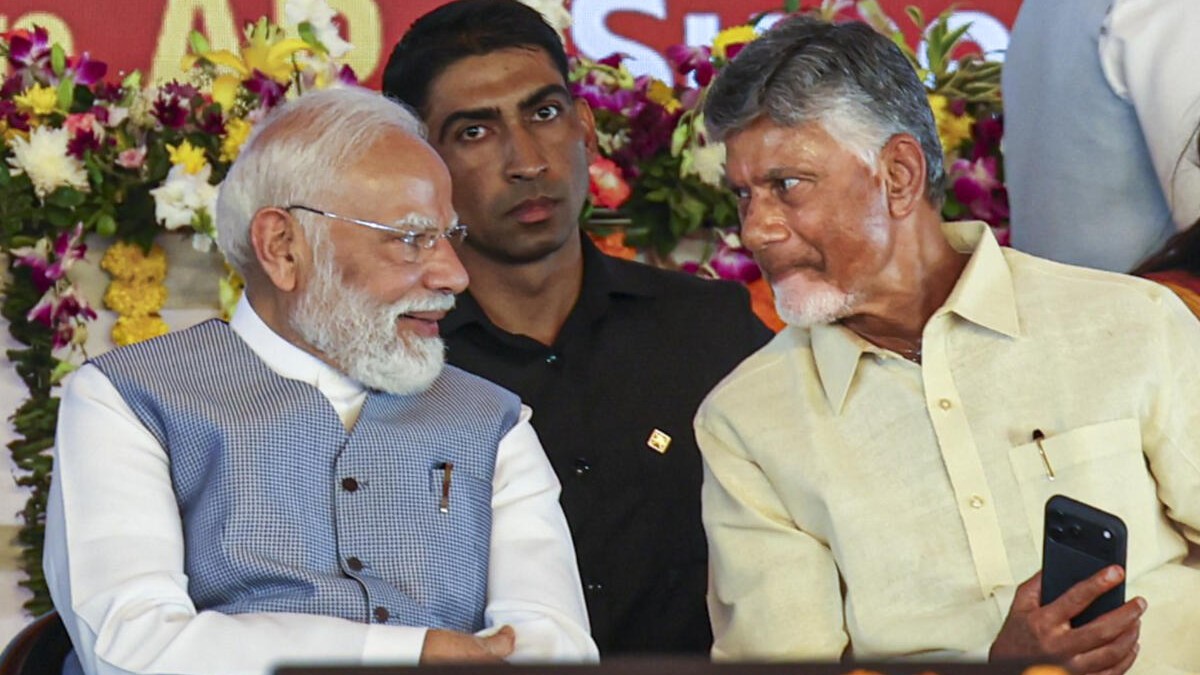 Andhra CM Naidu's remarks in Hindi won hearts of NDA workers in Bihar: PM Modi