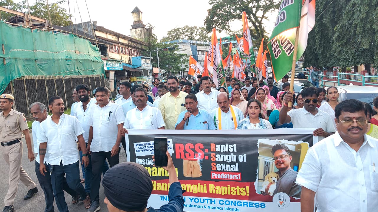 Protests over death of RSS worker Anandu Aji in Kerala intensify