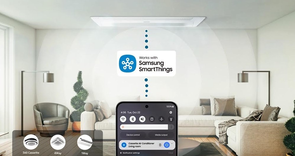 Samsung's new Windfree Cassette AC.