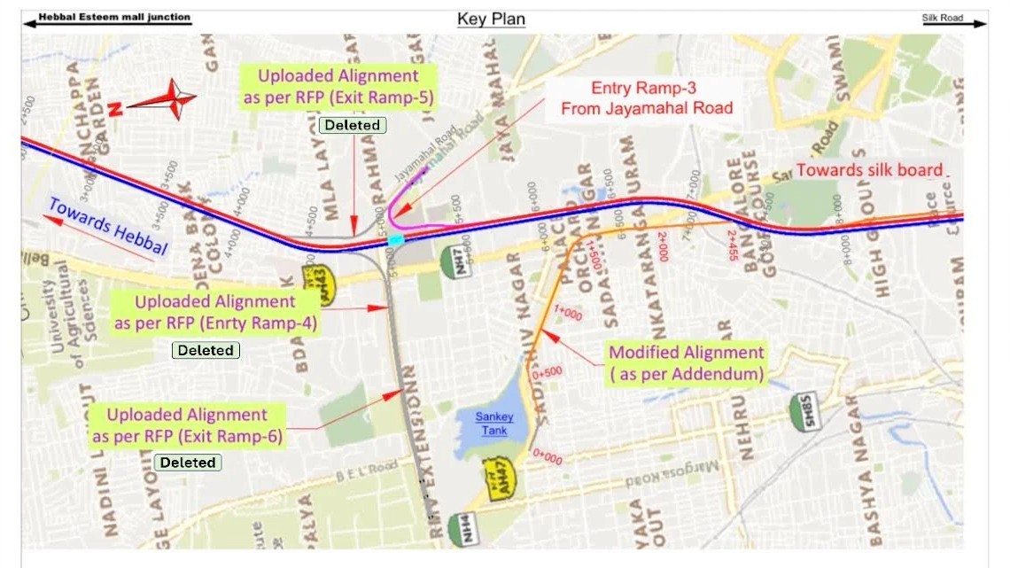 Bengaluru tunnel road project redesigned, three Mehkri Circle ramps dropped, new Malleswaram exit added