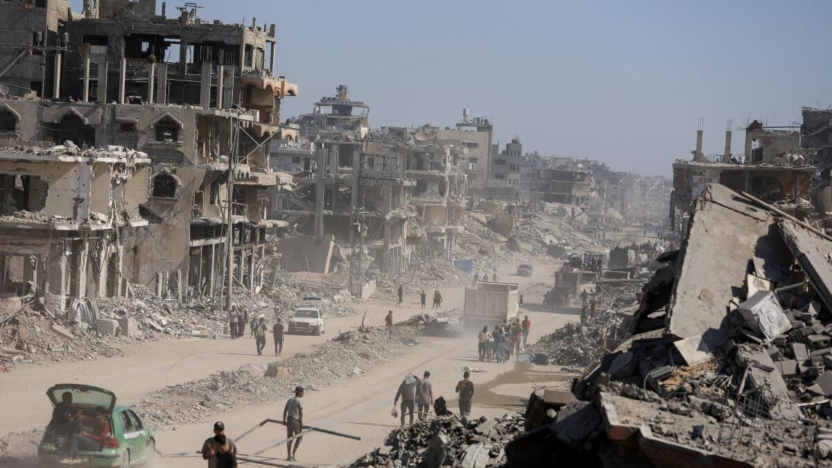With 83 per cent of its buildings destroyed, Gaza needs more than money to rebuild