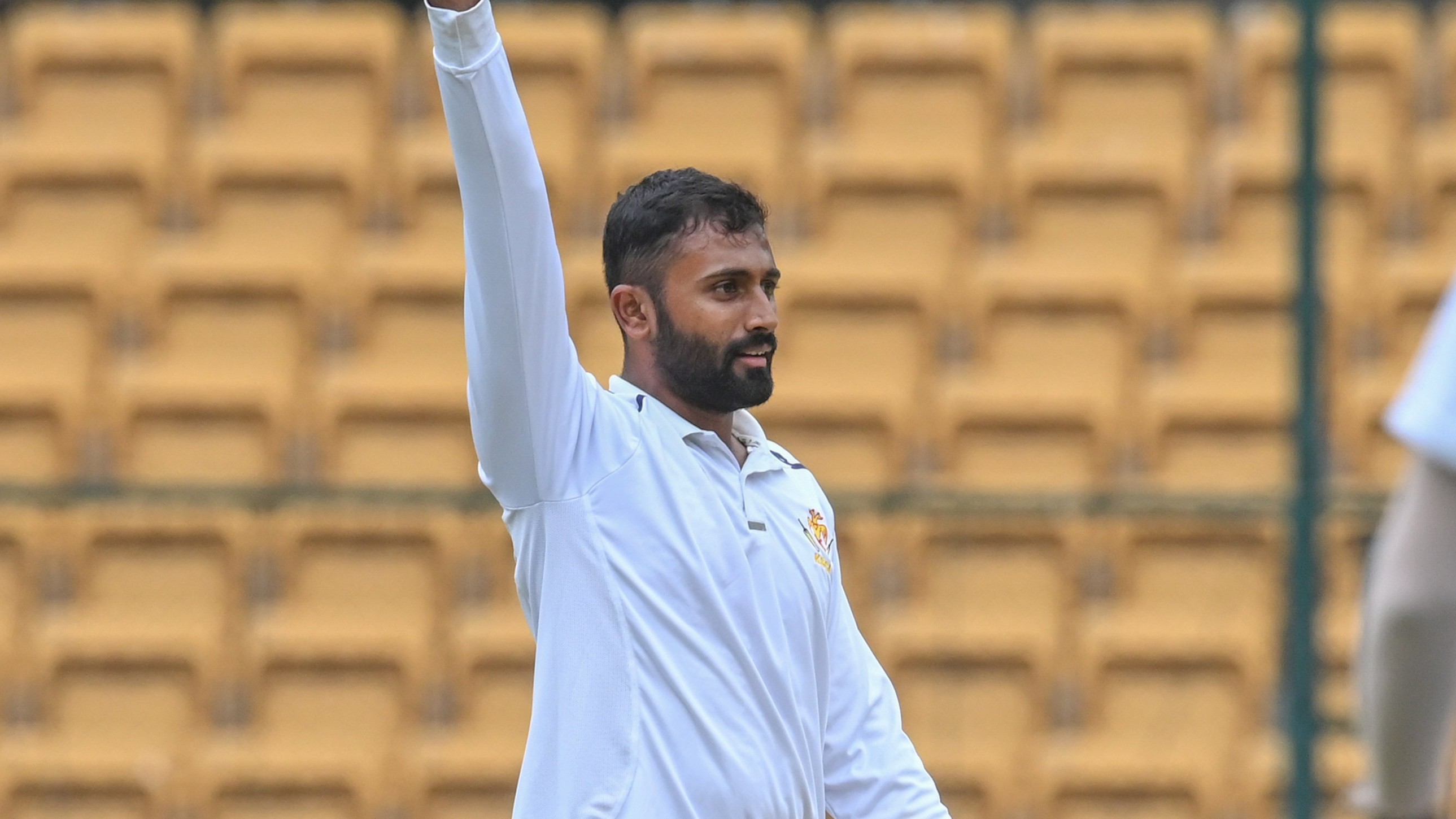 Saurashtra edges ahead with tenth-wicket stand despite Shreyas Gopal’s eight-wicket haul