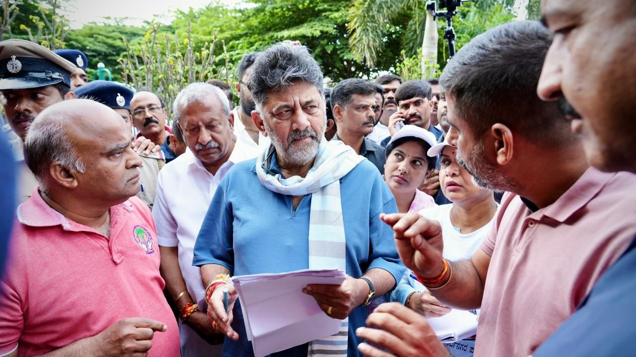 Karnataka Deputy CM D K Shivakumar promises 'massive' infra push in richest Bengaluru corporation