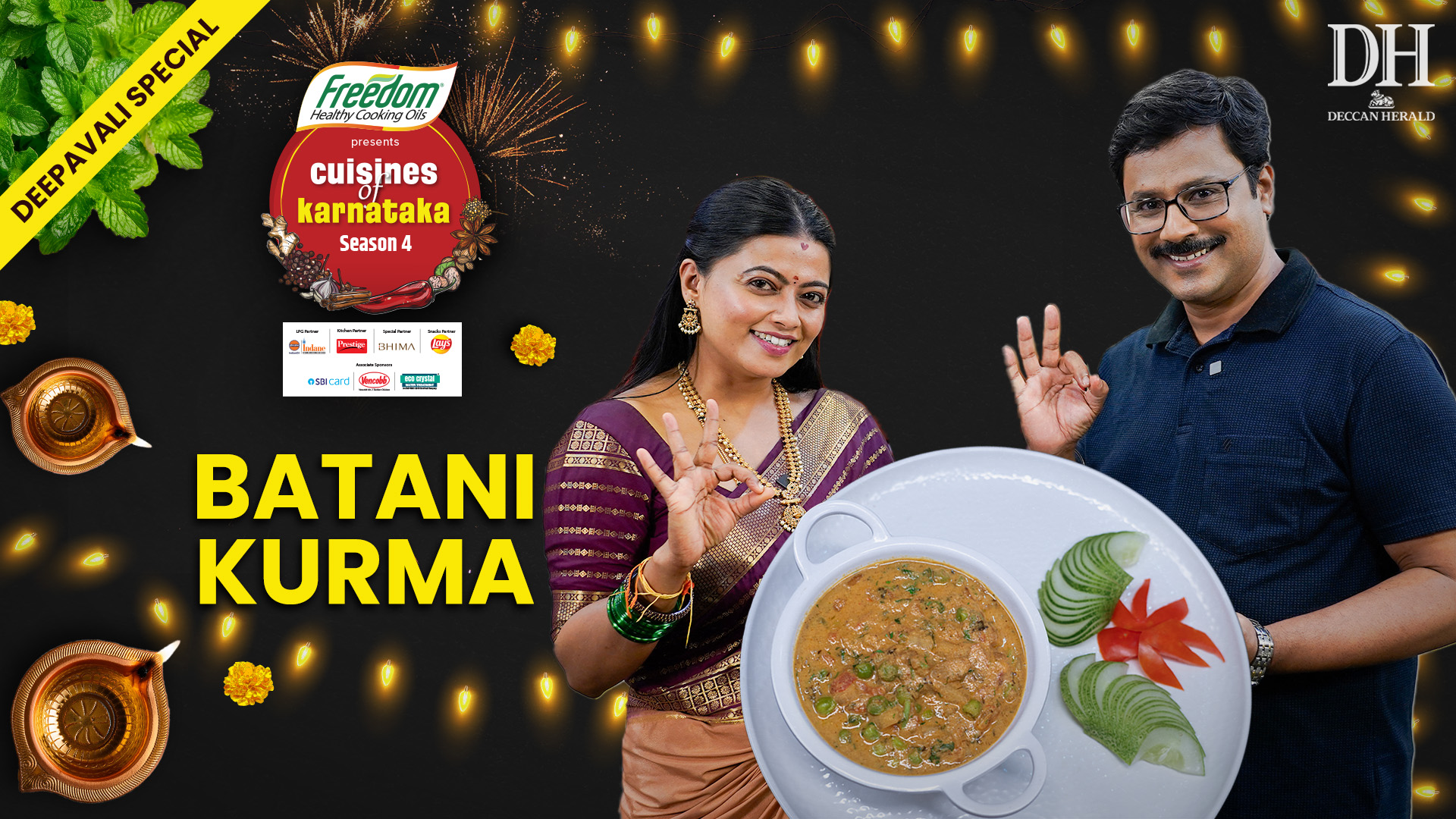 Rich & Creamy Batani Kurma | Karnataka’s Festive Curry Delight