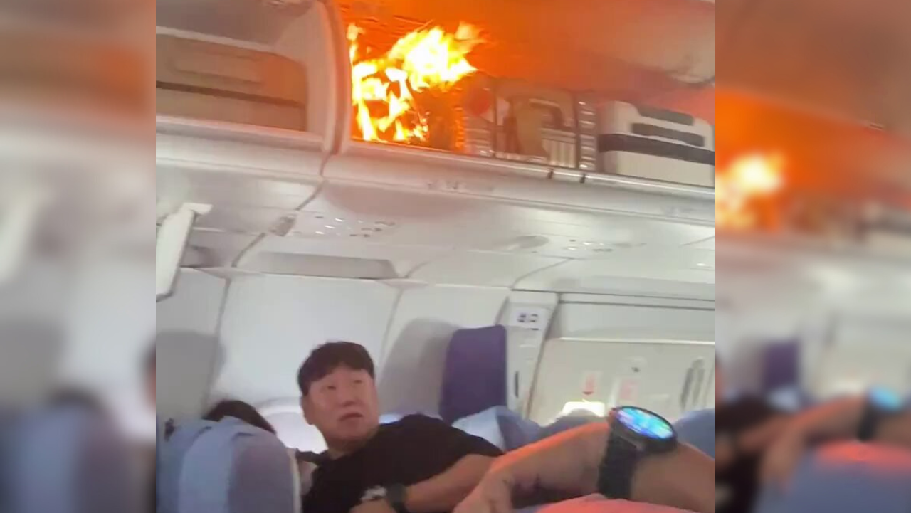 Air China Flight Fire: Blaze in Overhead Compartment on CA139