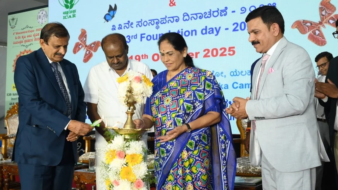 Union Minister H D Kumaraswamy urges farmers to grow pulses alongside paddy, ragi