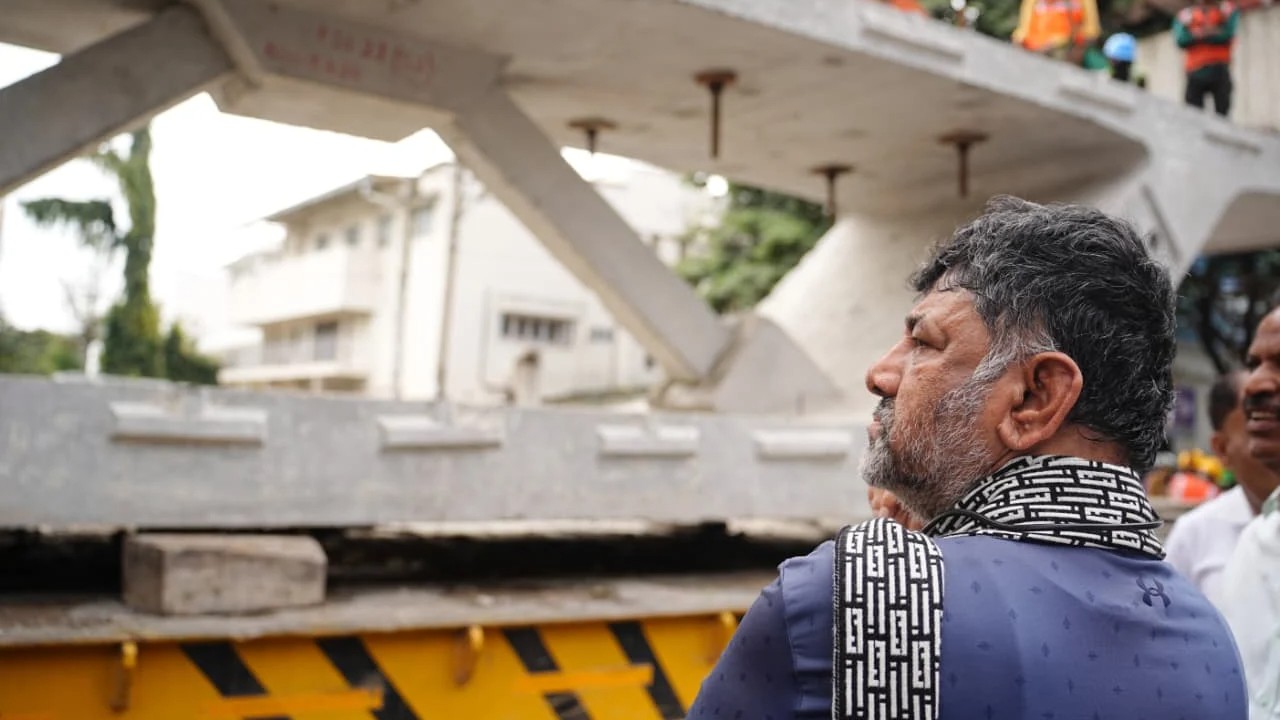 DyCM DK Shivakumar promises completion of long-delayed Ejipura flyover by June 2026