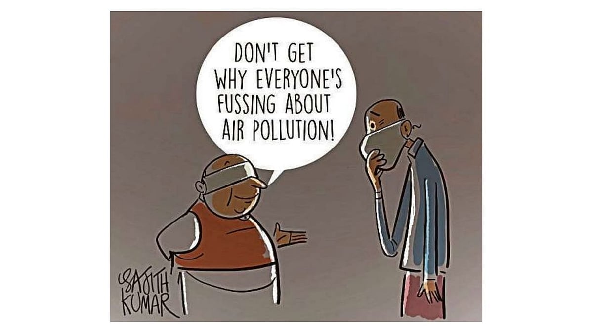 Air Pollution: DH Toon Explores Concerns in Cartoons