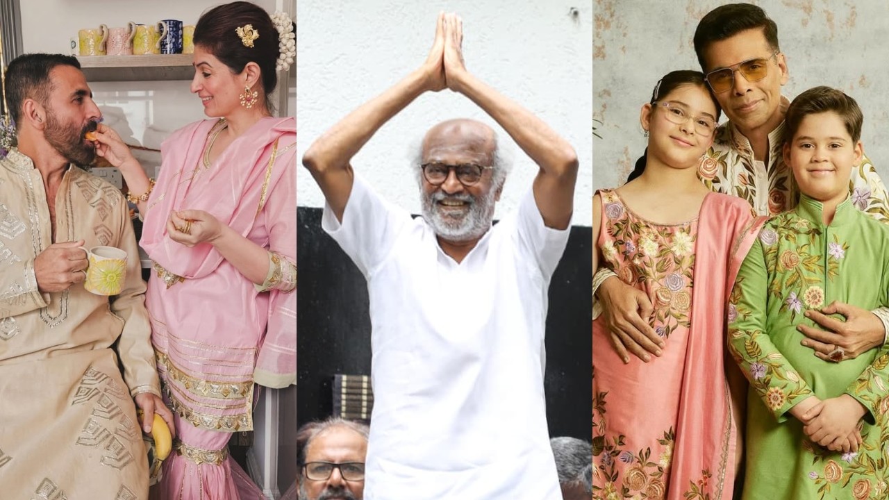 Rajinikanth, Yash to Shah Rukh Khan: Here's how celebrities celebrated Diwali