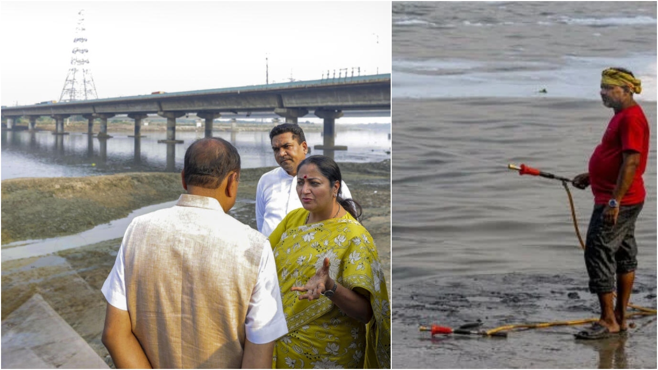 Clean Yamuna or not? AAP, BJP's war over river water quality heats up ahead of Chhath Puja as Bihar polls approach