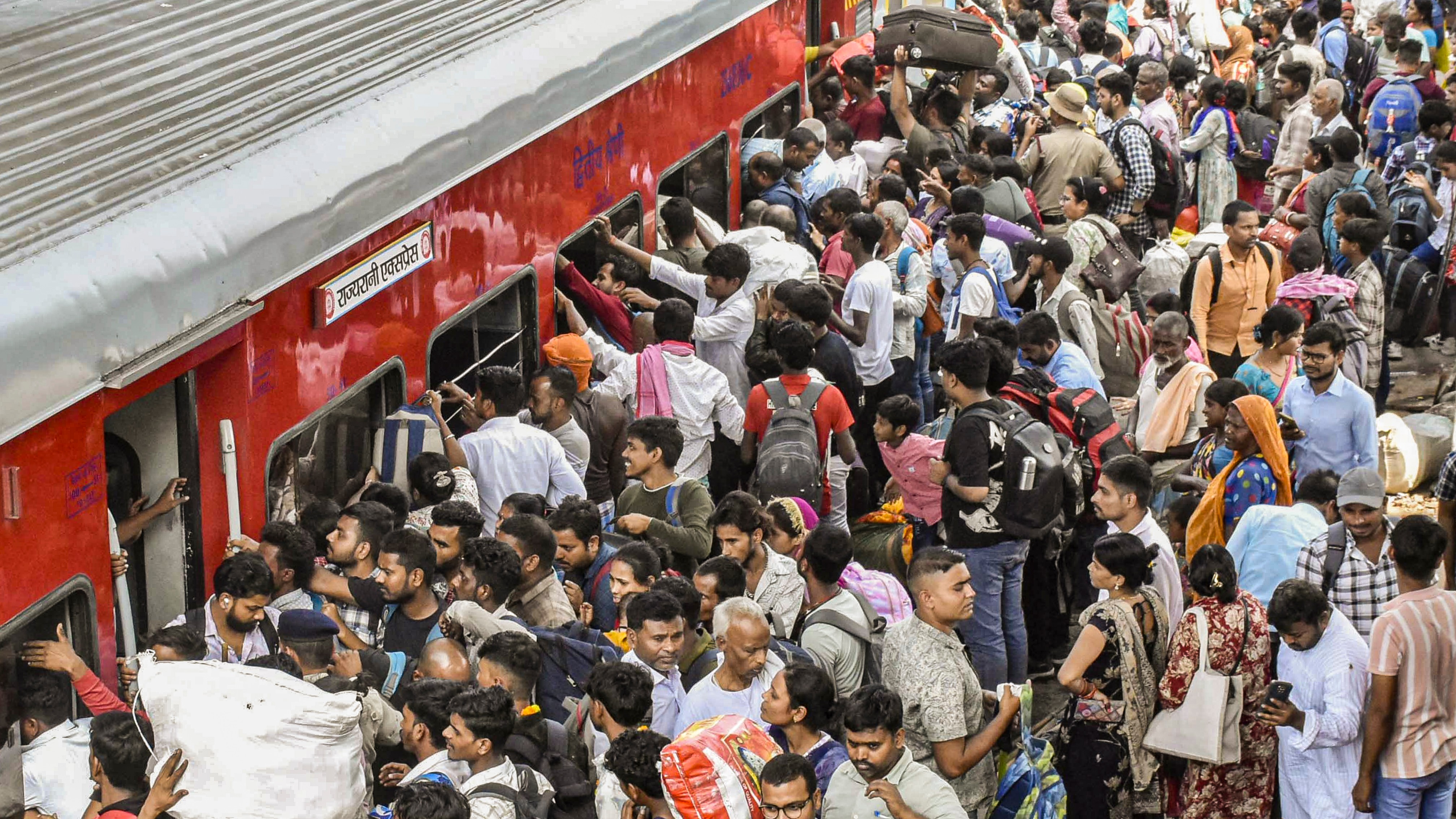 Chhath 2025: Bus depots, train stations swell with people as millions return home for festival
