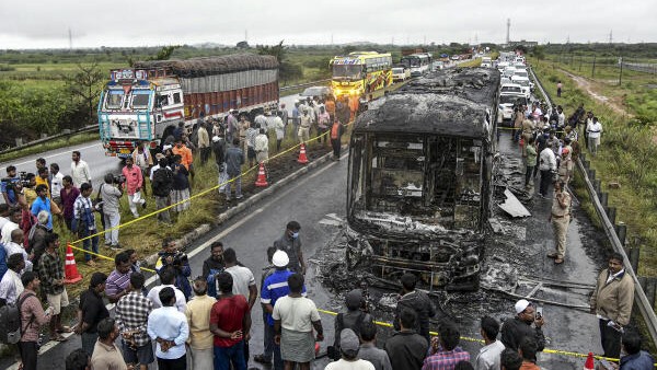 Kurnool bus tragedy: 'Biker involved in accident was drunk', reveals forensic report