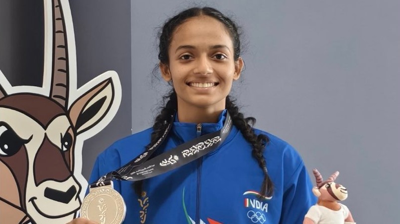 Shriya secures silver medal in MMA, Bhumika claims bronze in athletics at Asian Youth Games
