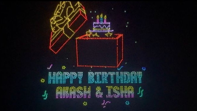Inside Isha & Akash's 34th Birthday: Lavish party, drone show and late-night revelry