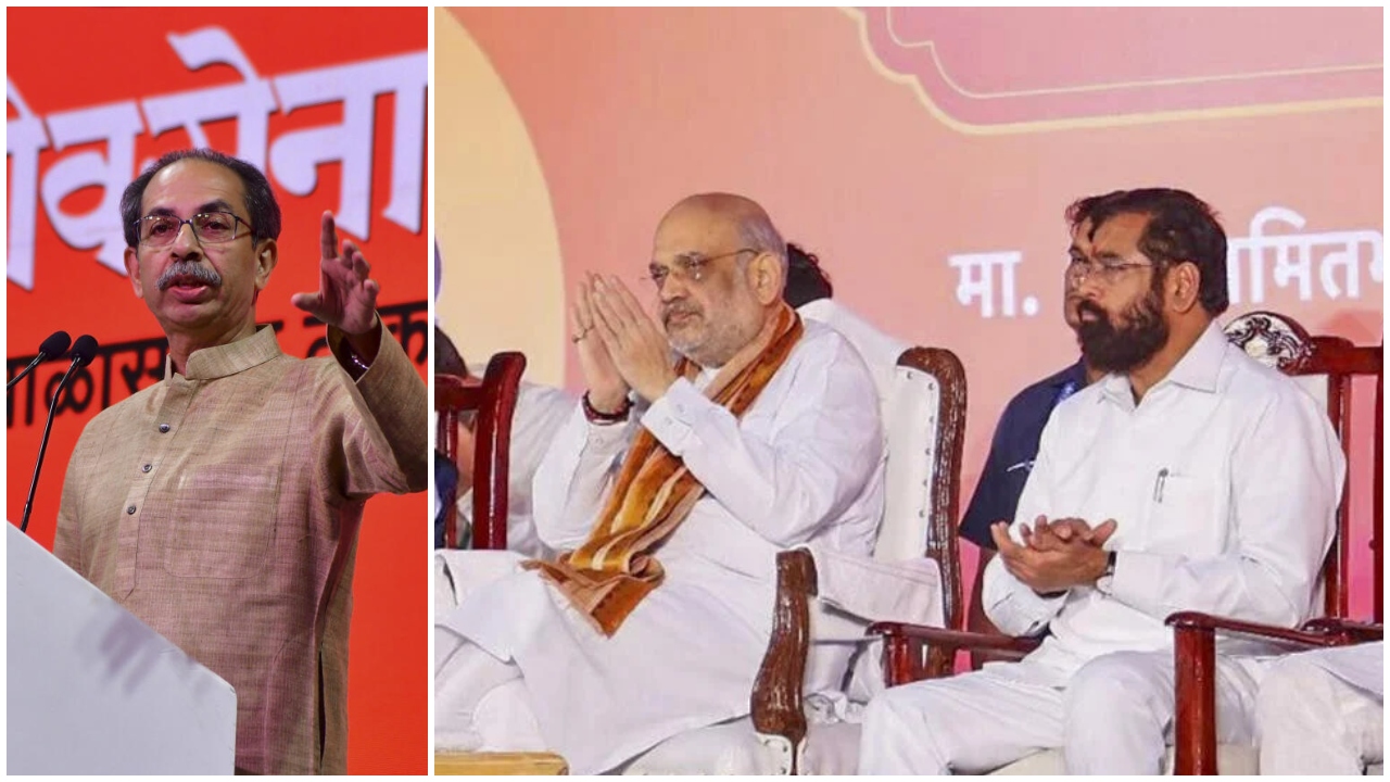 Poll fireworks | 'Anaconda coiled around Mumbai’s treasury': Eknath Shinde strikes back at Uddhav for similar jibe at Amit Shah