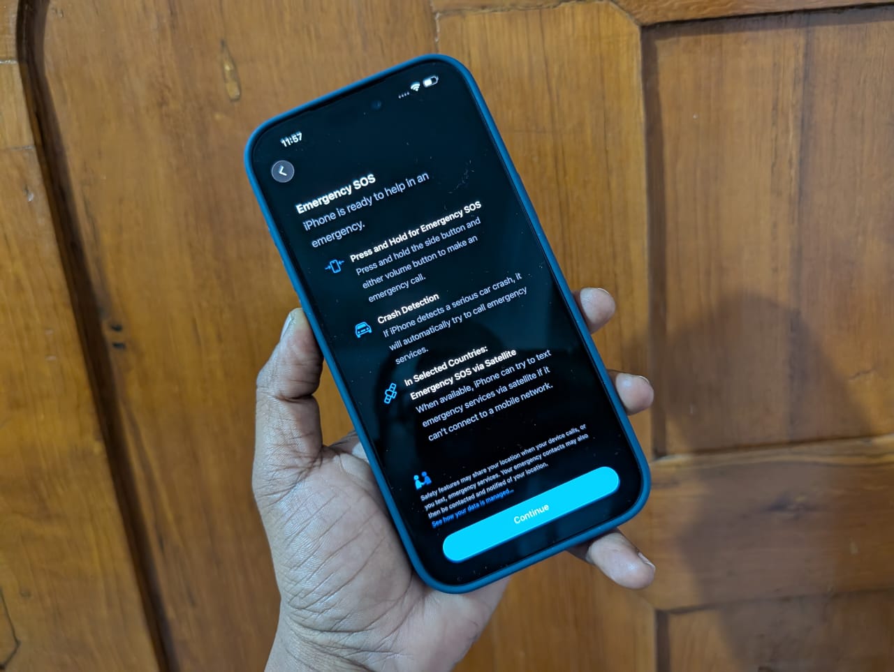 Apple iPhone 17 Pro Max supports potential life-saving features-- Crash Detection, SOS Emergency press and hold feature and also Emergency SOS via Satellite connectivity as well.