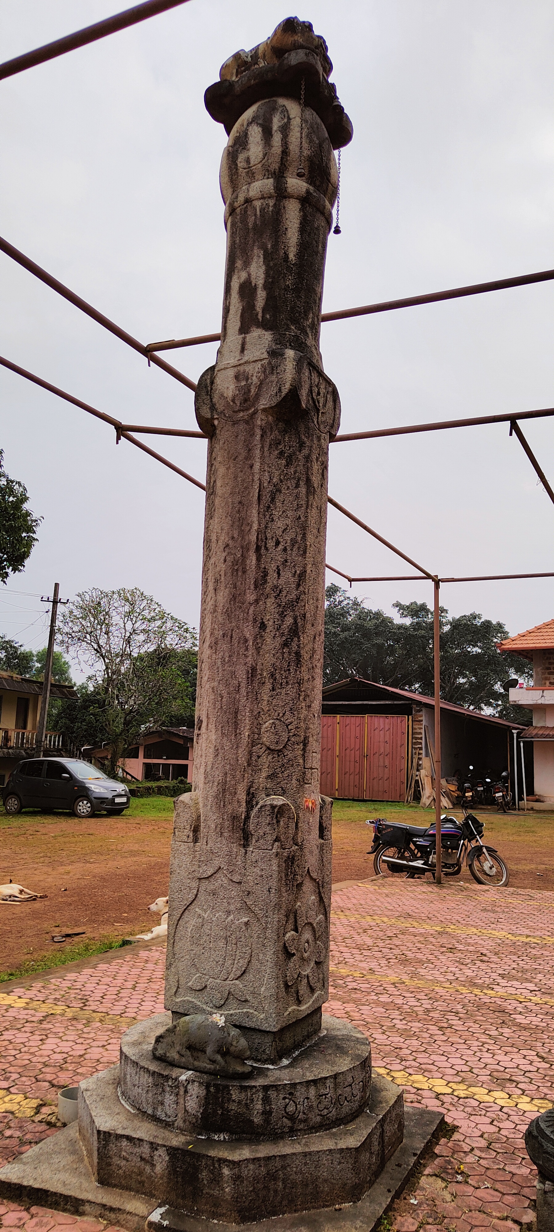 The Dhwajastambha at Bhuvanagiri. 