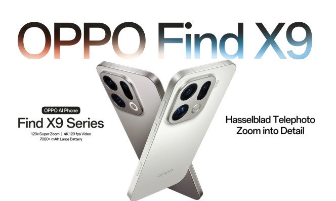 Oppo Find X9 series.