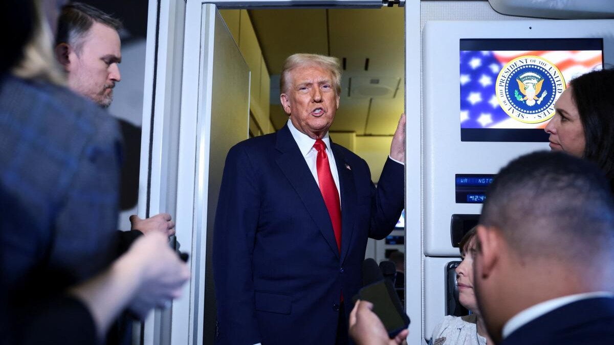 Trump says appropriate for US to test nuclear arms to keep up with others