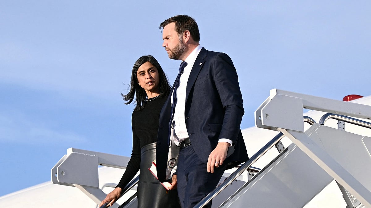 Faith over family? Internet not impressed as JD Vance hopes wife Usha will ...