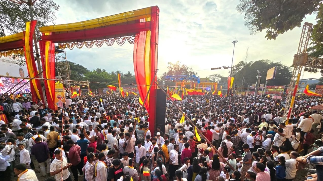 Belagavi soaks in Rajyotsava spirit; MES holds rally despite curbs