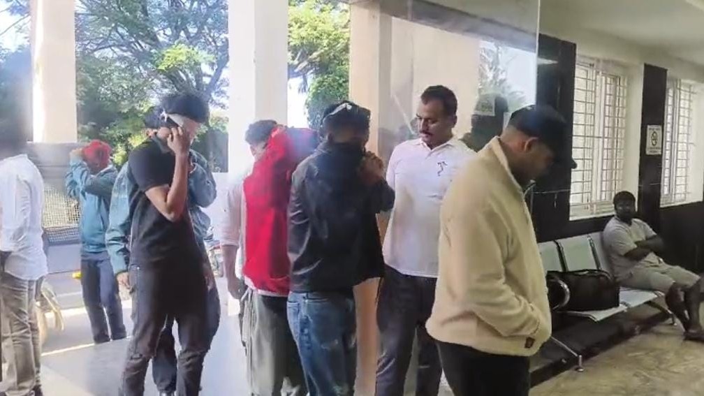 Suspected rave party raided on Bengaluru outskirts 