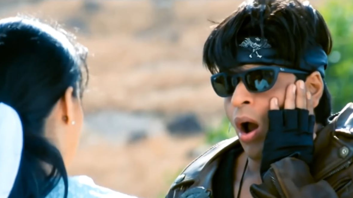 Shah Rukh Khan in Josh.