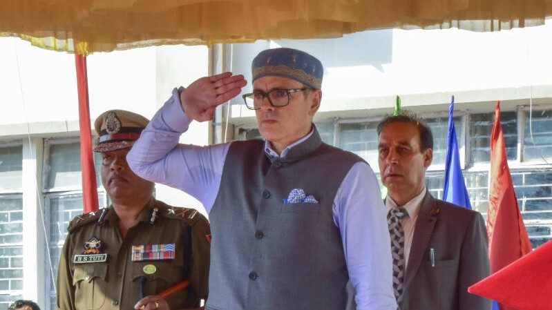 Darbar Move: CM Omar Abdullah walks to office as JK govt starts functioning from Jammu