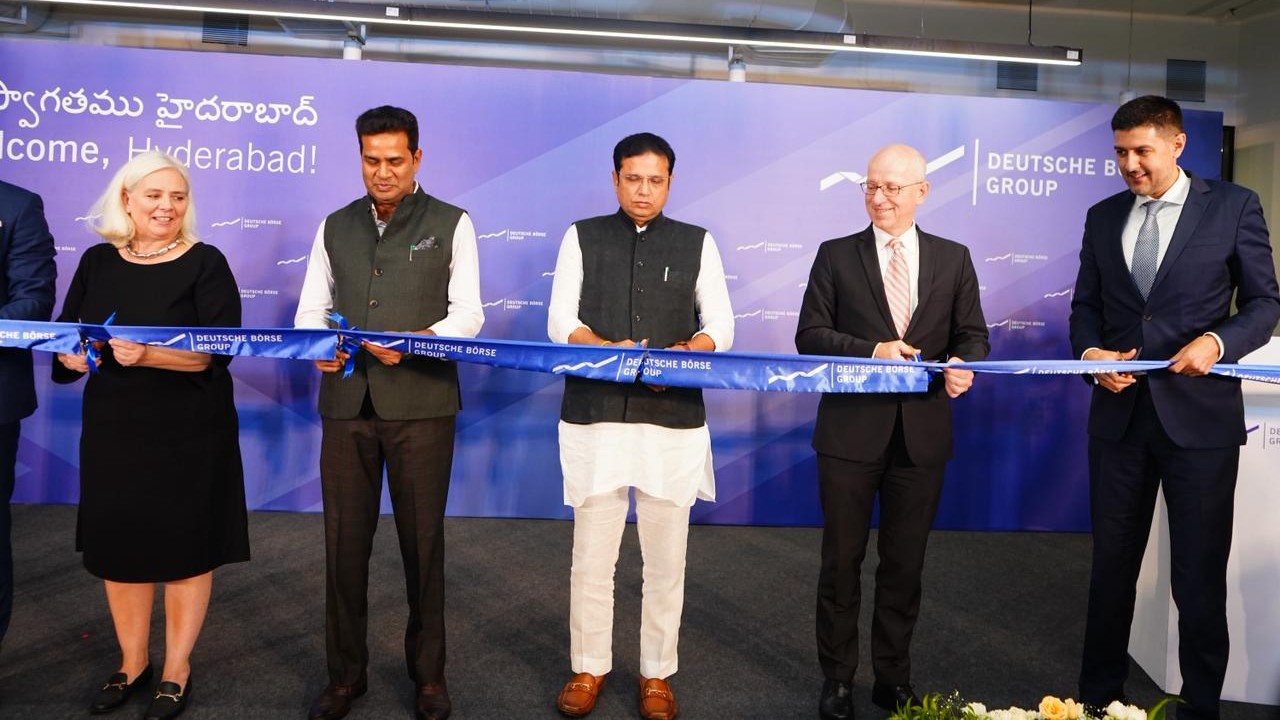 Frankfurt headquartered Deutsche Börse Group opens global value centre in Hyderabad