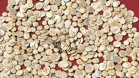 Over 100 ancient gold coins discovered during temple renovation in Tamil Nadu