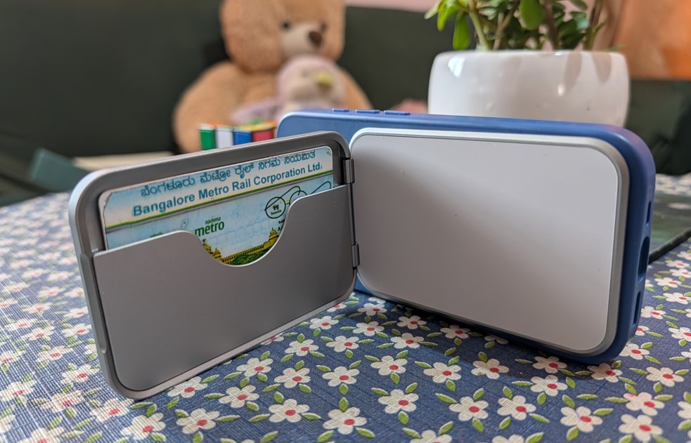 DailyObjects Stack Phone Wallet Stand for the iPhone 17.