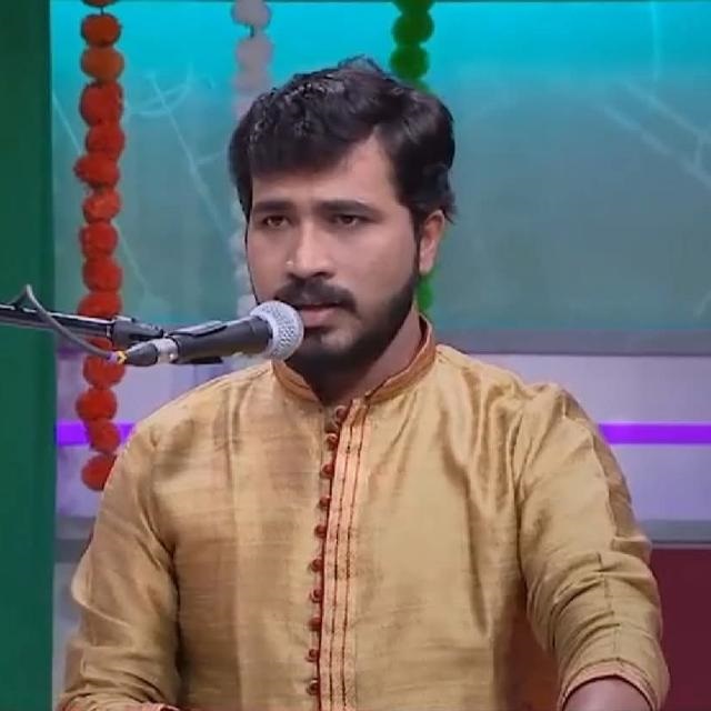 Ghazal singer Anurag Gaddi.