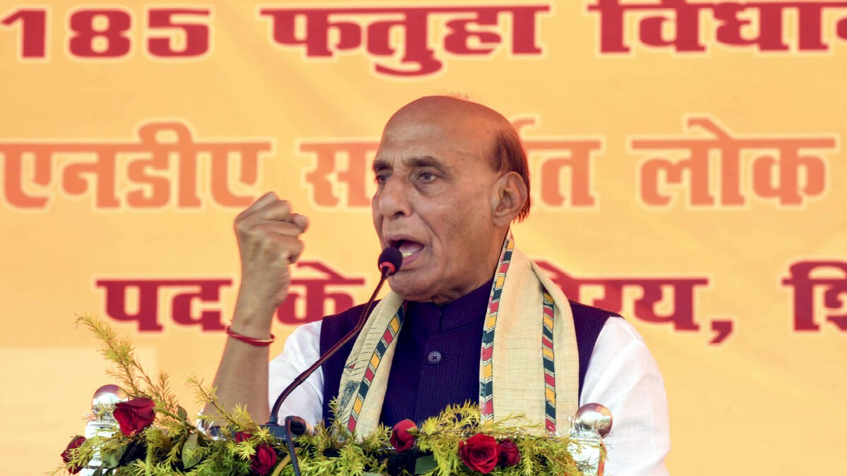 Bihar Assembly Elections 2025 | Wave in favour of NDA, we will form next govt with two-thirds majority, claims Rajnath Singh