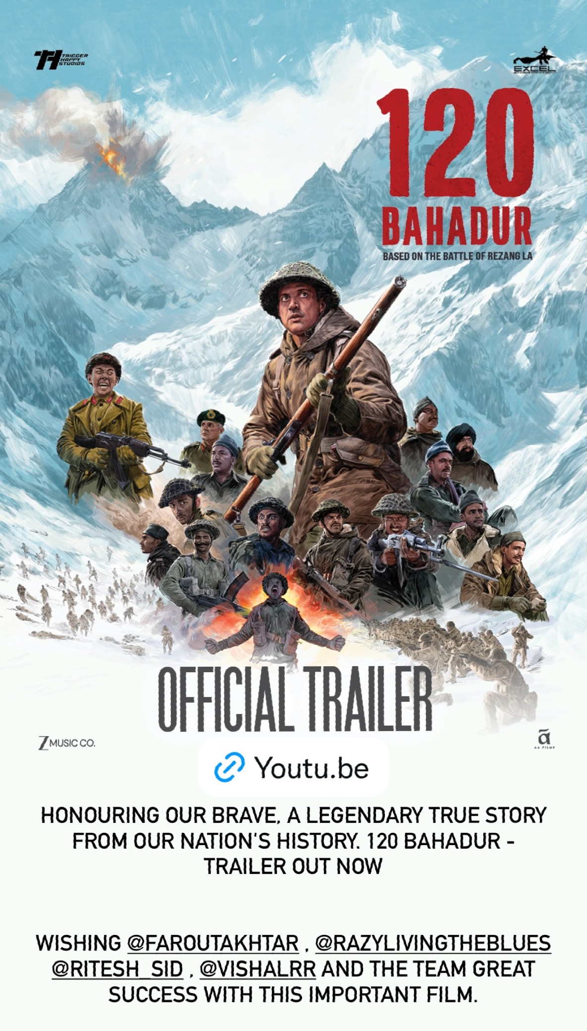 Screengrab of actor Yash's Instagram story.